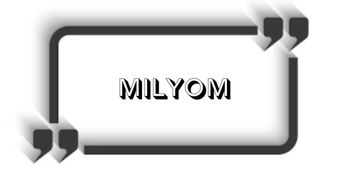 Milyom