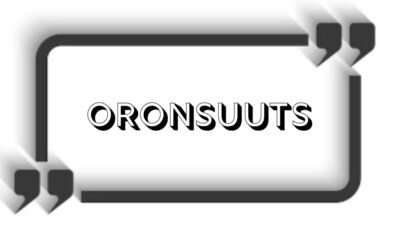Oronsuuts