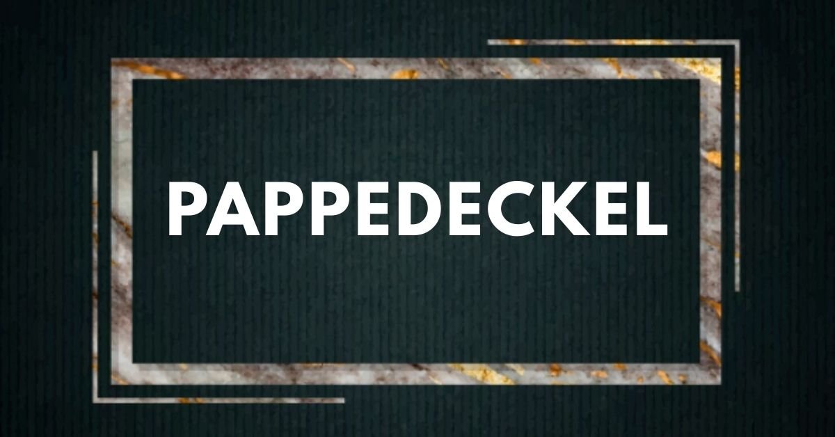 Pappedeckel
