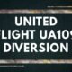United flight ua109 diversion